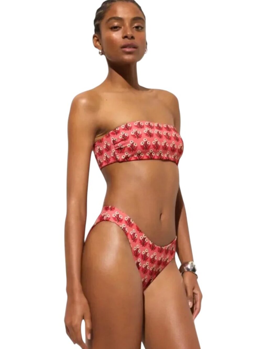 NWOT J.Crew Classic Sculpt 'Sunny' Floral Halter Bikini Set Size Medium